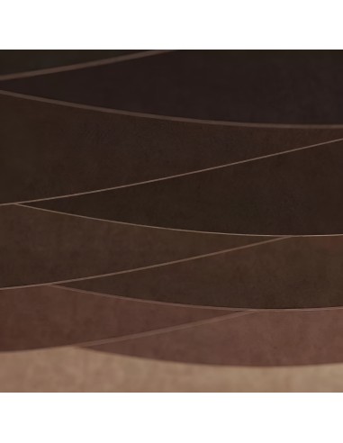 Détail du feutre PET recyclé utilisé pour les baffles