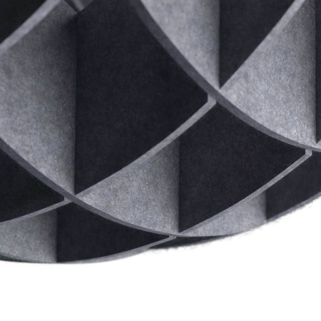 Détail du nuage acoustique en feutre PET pour espaces professionnels Acoustic Artwork