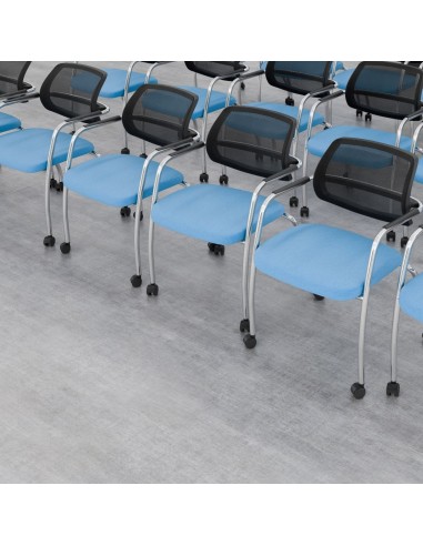 Dimensions chaise GAMA tissu 4 pieds