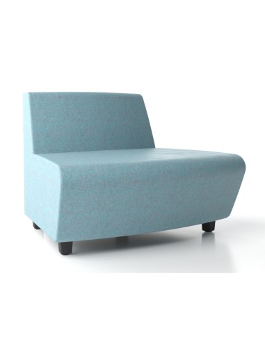 Chaise de salon incurvé avec dossier