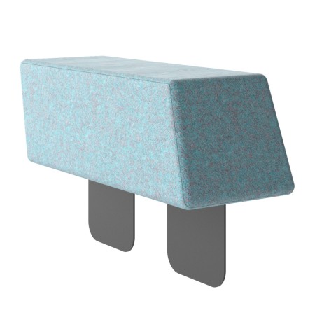 Accoudoir avec base métallique