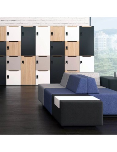 Canapé modulaire design JAZZ Chill Out dans un espace d’accueil