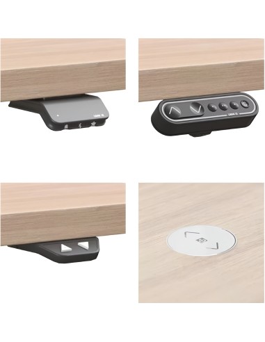 Système de réglage de hauteur pour bureau assis debout MOTION