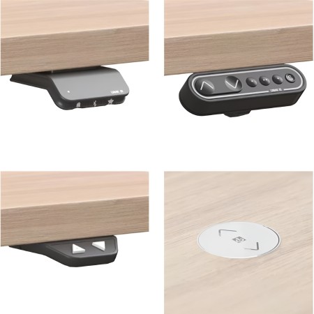 Système de réglage de hauteur pour bureau assis debout MOTION