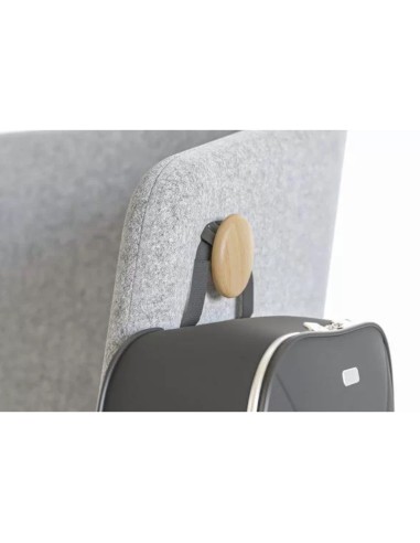 Crochet bois pour sac ou veste (monté sur dossier) pour TWIST&SIT Soft