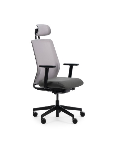 Chaise de travail pour bureau avec appui de tête Milla Plus