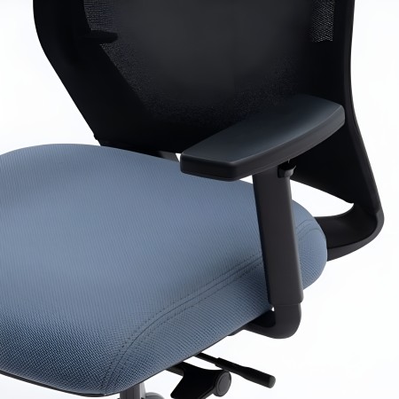 Assise de la chaise de bureau avec dossier en résille Milla Plus
