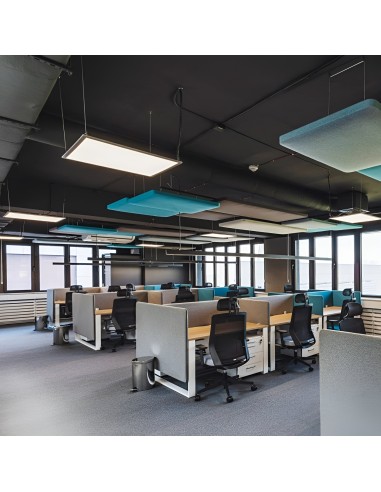 Bureau avec sièges de travail Milla Plus ergonomique et confort pour espaces pros