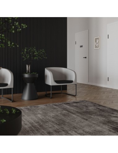 Fauteuil Gummy Bear en plastique recyclé blanc dans un espace de détente – Gummy Bear