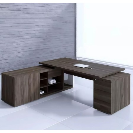 Bureau de directeur avec rangement et caisson - Mito - MIT1KD - MIT2KD - MDD