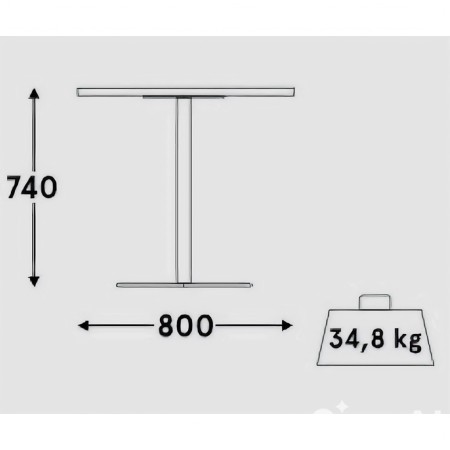 Dimensions pour table de réunion ronde