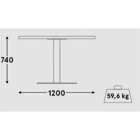 Dimensions table ronde de réunion