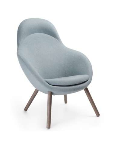 Vieni bleu clair sur pieds bois clairs – Vieni