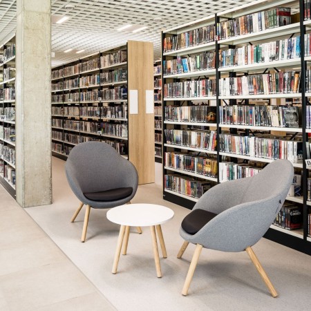 Vieni dans bibliothèque moderne – Vieni