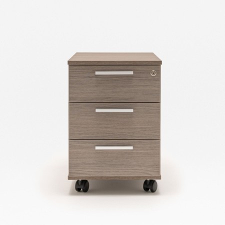 Meuble sur roulettes vue de face