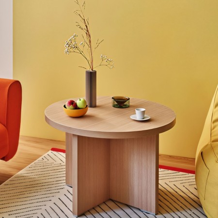 Table basse de réuion H. 55 x D. 80cm 2