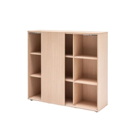 Armoire porte coulissante L. 140 x H. 128cm