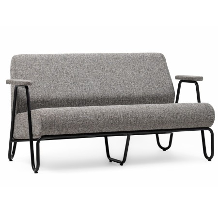 Banquette Clip deux places, vue trois quarts avant – Clip