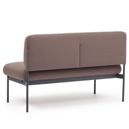 Banquette Fora Care deux places, vue arrière avec dossier rembourré – Fora Care