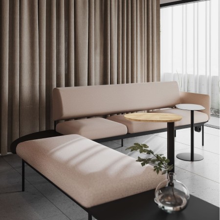 Canapé modulaire 3 places avec un accoudoir - Fora Care 2