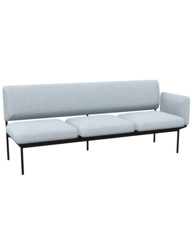 Canapé modulaire 3 places avec un accoudoir - Fora Care