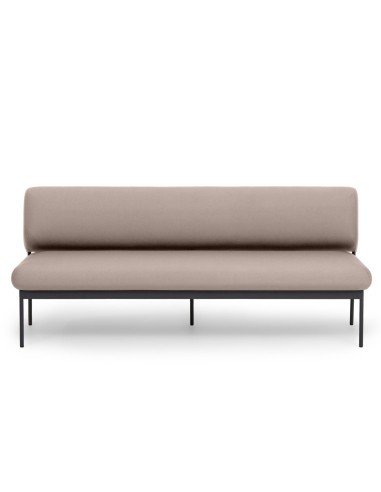 Canapé Fora Care long avec dossier complet, revêtement beige – Fora Care