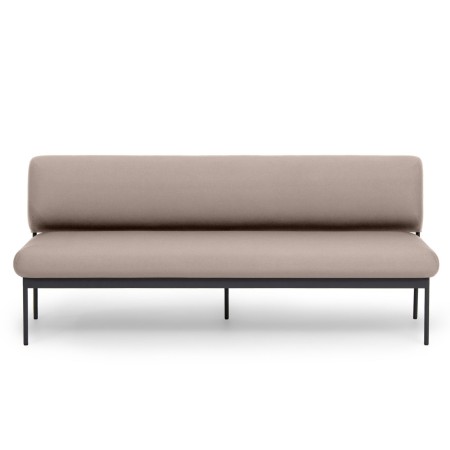 Canapé Fora Care long avec dossier complet, revêtement beige – Fora Care