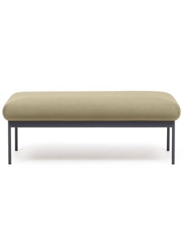 Banquette avec revêtement tissu vert clair – Fora Care