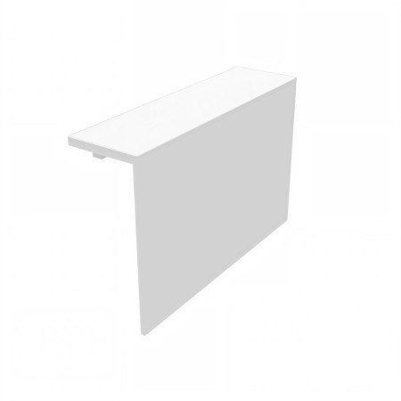 Rehausse blanc pour meuble de réception 