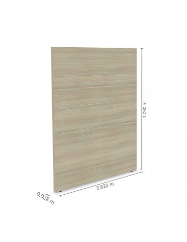 Finition gauche haut L. 82 x P. 2,8 x H. 109cm