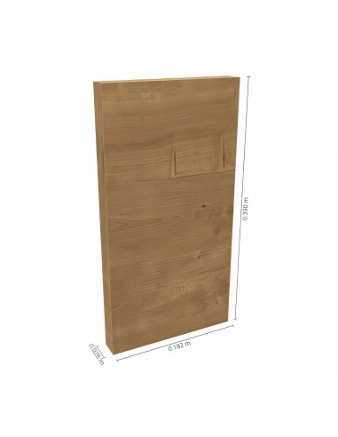 Joue de finition droite L. 18,2 x P. 2,8 x H. 35cm