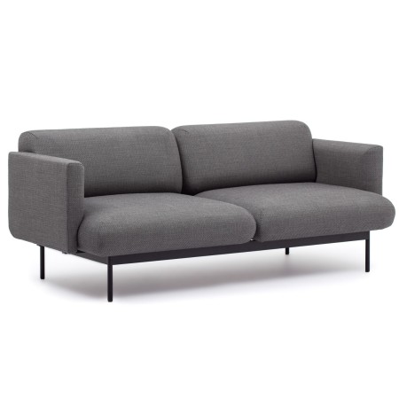 Canapé Fora gris anthracite, format compact - Fora