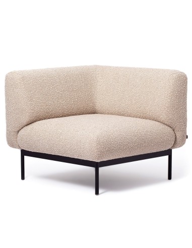 Module d’angle Fora avec assise et dossier rembourrés - Fora