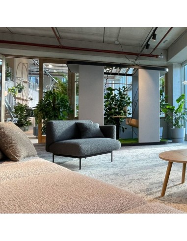 Aménagement moderne avec banquettes acoustiques modulaires Fora - Fora