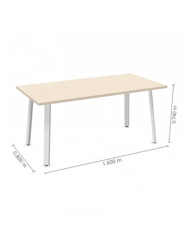 Dimensions bureau fixe Ogi A