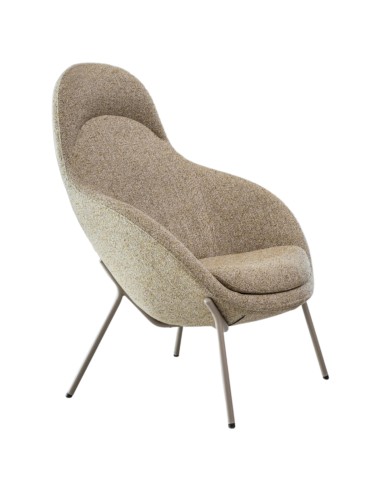 Fauteuil Vieni vert avec repose-pieds assorti – Vieni
