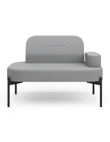 Fauteuil avec dossier haut légèrement incurvé - Leaf Pod