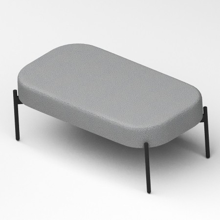 Vue perspective fauteuil compact coussin intégré - Leaf Pod