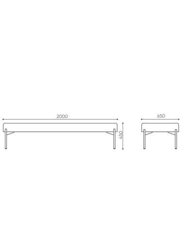 Dimensions fauteuil moderne en tissu gris clair - Leaf Pod