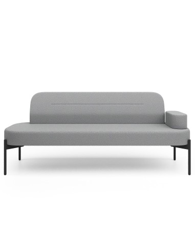 Vue arrière fauteuil rembourré style moderne - Leaf Pod