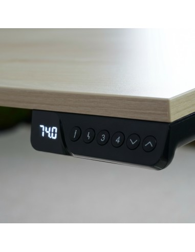 Télécommande Start-up pour bureau assis-debout électrique, réglage hauteur ajustable avec écran LED et mémoires de position