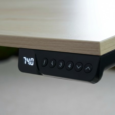 Panneau de commande avec affichage digital et 4 mémorisations – bureau assis-debout Start-Up