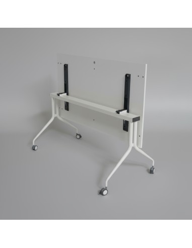 Table sur roulettes avec plateau rabattable -  Piego Las Mobili