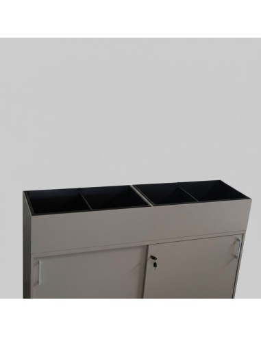 Meuble de rangement avec jardinière - occasion - comme neuf