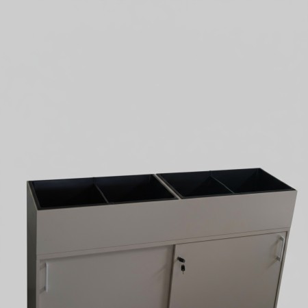 Meuble de rangement avec jardinière - occasion - comme neuf