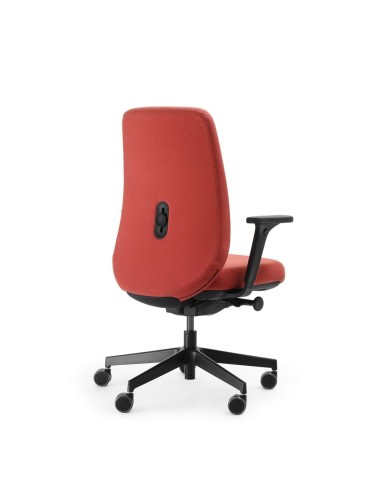 Soutien lombaire de la chaise ergonomique de bureau BELT grise régulable