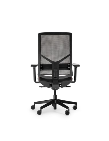 Fauteuil Eleven EL 102 noir – design minimaliste avec assise réglable dos