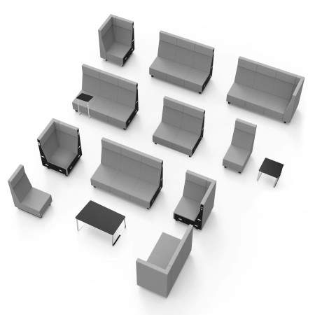 Vue d’ensemble des différents modules Voo Voo High disponibles. - Voo Voo High