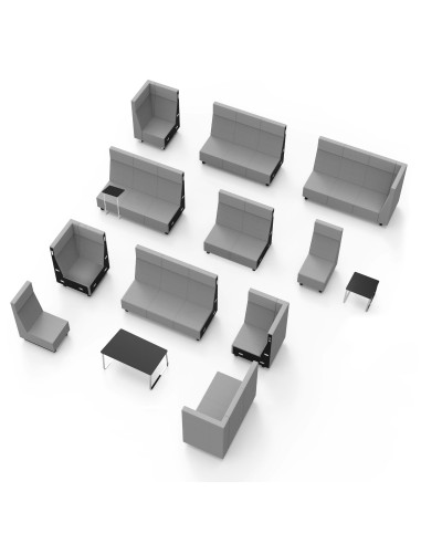 Vue d’ensemble des modules Voo Voo High disponibles dans différentes formes. - Voo Voo High