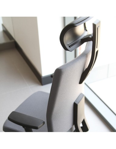 Mate MT 103 – siège de bureau gris avec soutien cervical
